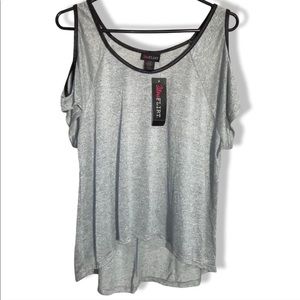 Flirt coke shoulder top